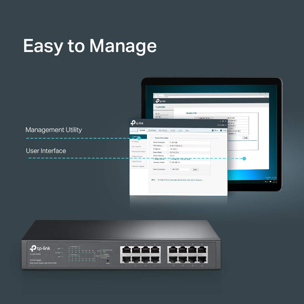 TP-Link Omada SG2428P | Jetstream 24 Port Gigabit Smart Managed PoE Switch | 24 PoE+ Ports @250W, 4 SFP Slots | Omada SDN Integrated | PoE Recovery | IPv6 | Static Routing