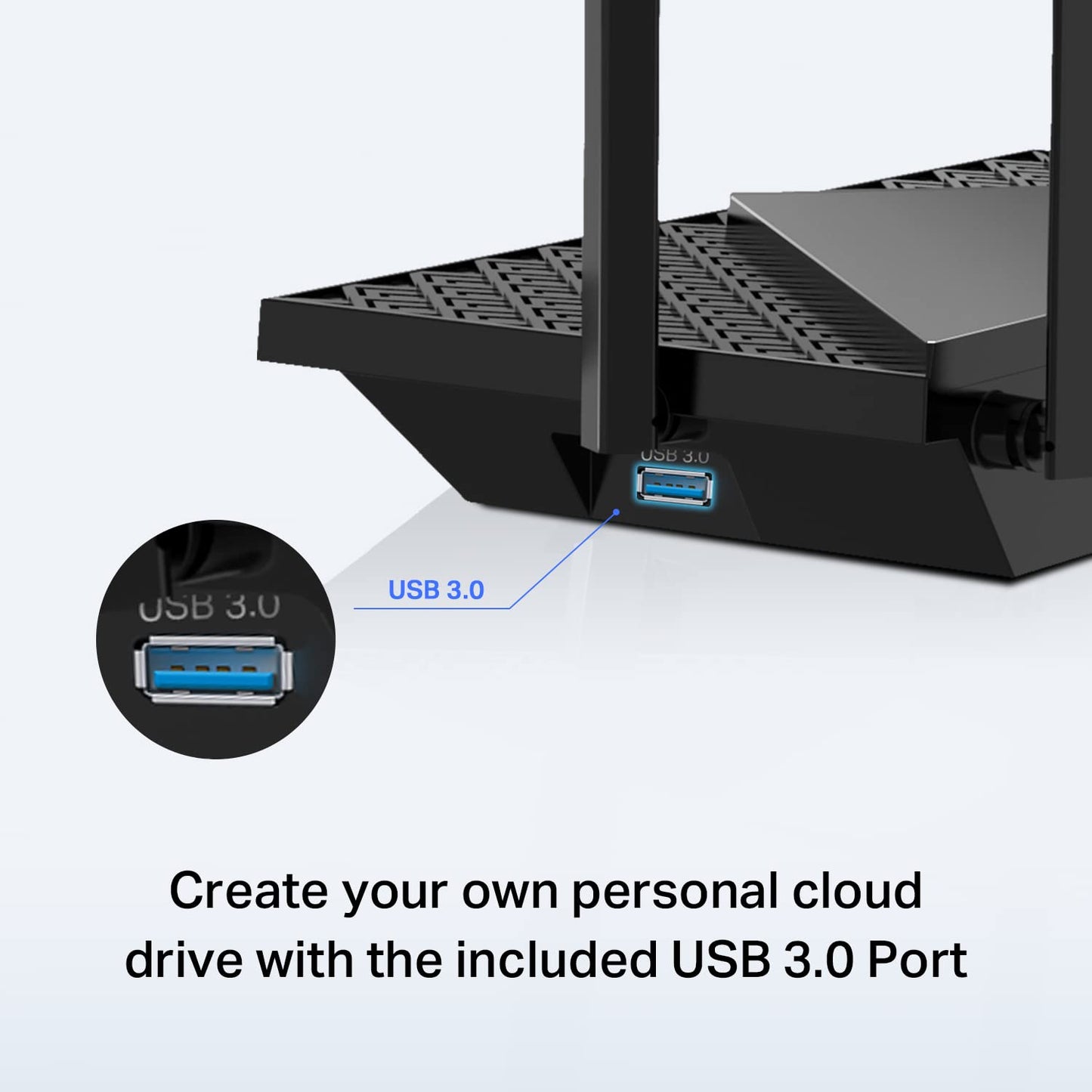 TP-Link AX3000 WiFi 6 Router (Archer AX55 Pro) - Multi Gigabit Wireless Internet, 2 x 2.5 Gbps Ports, Dual Band, VPN Router, OFDMA, MU-MIMO, USB 3.0, WPA3, Compatible with Alexa