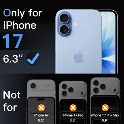 JETech Full Coverage Screen Protector for iPhone 17e (2026) / iPhone 16e, 9H Tempered Glass Film, Case-Friendly, HD Clear, 6.1-Inch Display, 3-Pack