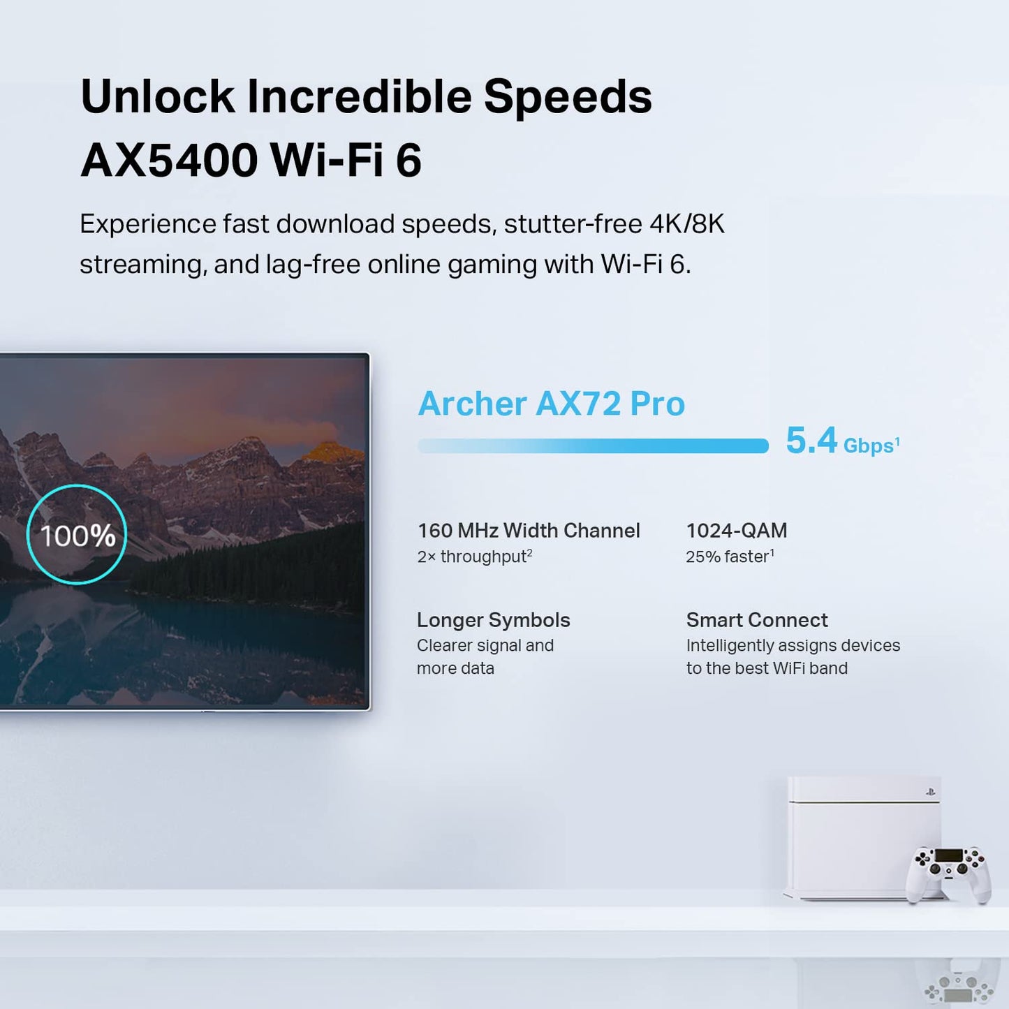TP-Link AX3000 WiFi 6 Router (Archer AX55 Pro) - Multi Gigabit Wireless Internet, 2 x 2.5 Gbps Ports, Dual Band, VPN Router, OFDMA, MU-MIMO, USB 3.0, WPA3, Compatible with Alexa