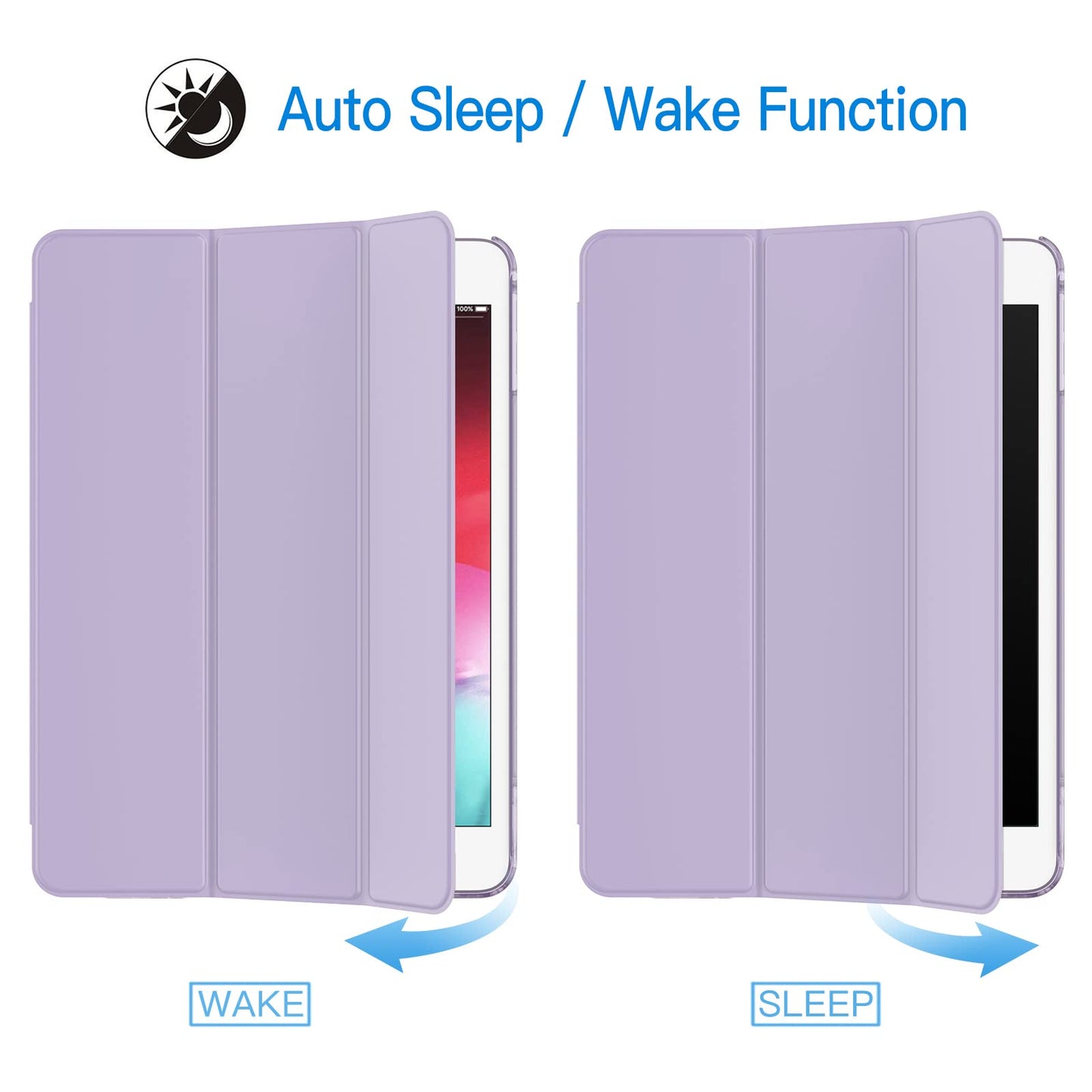 JETech Case for iPad mini 5 (2019 Model 5th Generation), Smart Cover with Auto Sleep/Wake (Black)