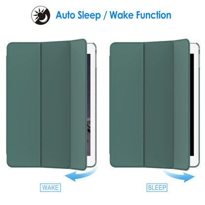 JETech Case for iPad Air 2 (2nd Generation), Smart Cover Auto Wake/Sleep (Black)