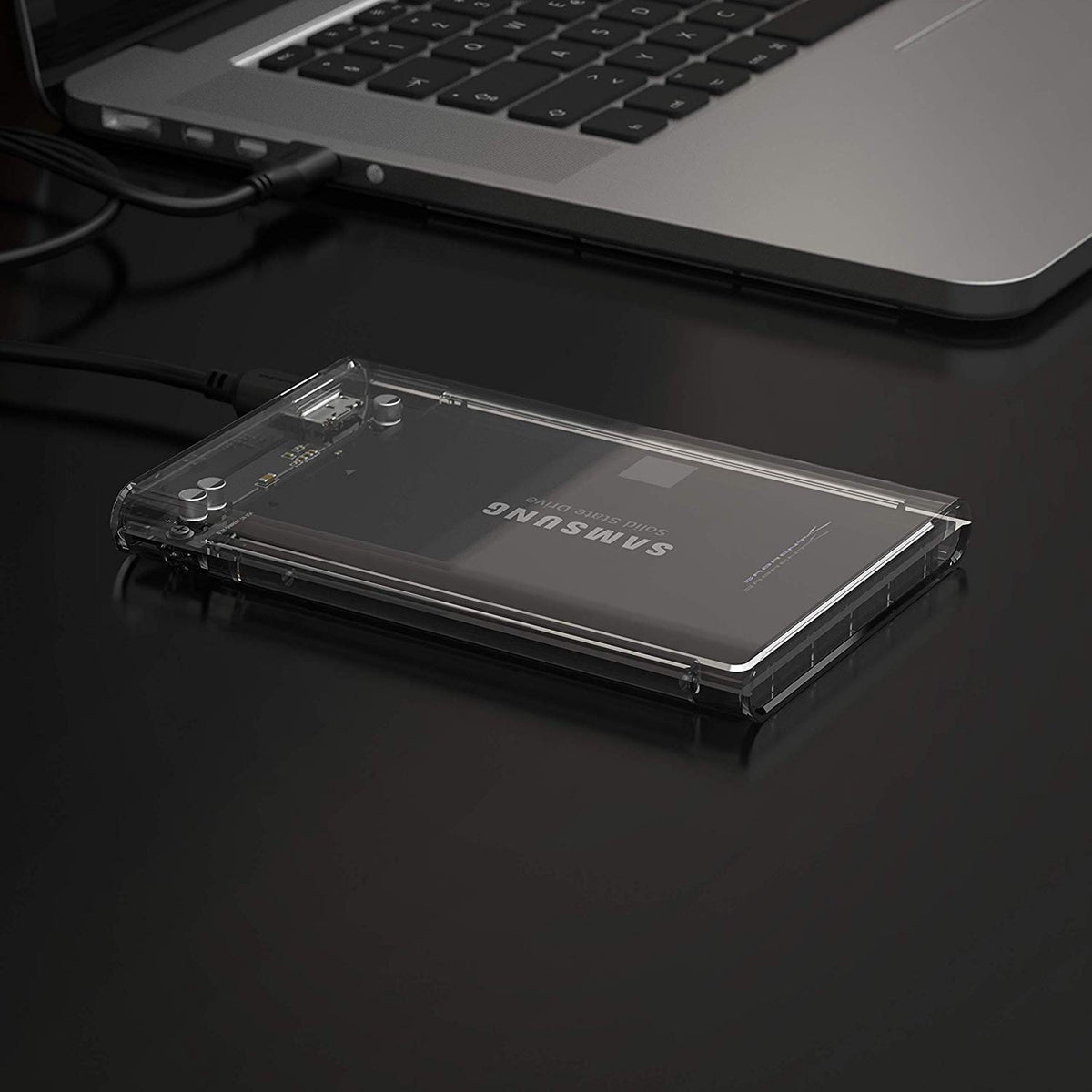 SABRENT 2.5in SATA to USB 3.0 Tool-Free SSD/HDD Enclosure (EC-UASP)