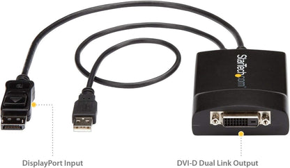 Startech Connect Your Dvi Dual Link Display To A Displayport Video Source For High Resol