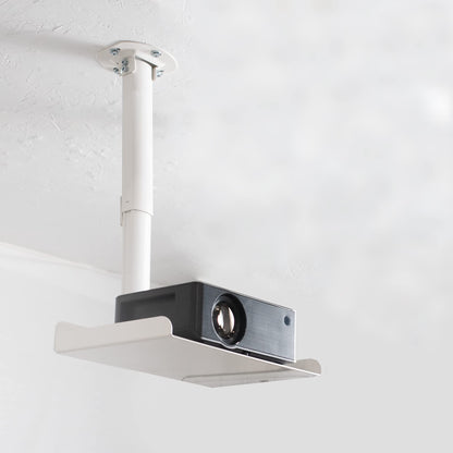VIVO Universal Extending Ceiling Projector Mount, Height Adjustable Projection, White, MOUNT-VP02W
