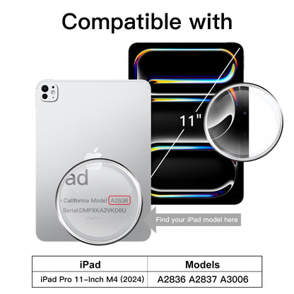JETech Screen Protector for iPad (A16) 11th/10th Generation (2025/2022), 9H Tempered Glass Film, HD Clear, 2-Pack
