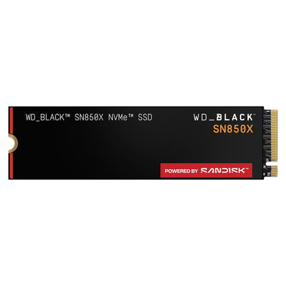 WD_BLACK SN850X 1TB NVMe SSD - M.2 2280, Up to 7,300 MB/s Read speeds, Up to 6,300 MB/s write speeds, Gaming Expansion, High Performance Internal Solid State Drive - WDS100T2X0E