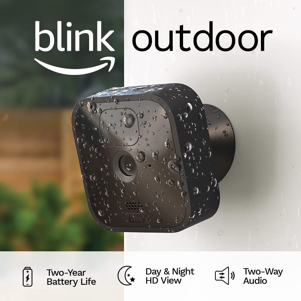 Blink Outdoor (3rd Gen) – wireless, weather-resistant HD security camera with two-year battery life and motion detection, set up in minutes – Add-on camera (Sync Module required)