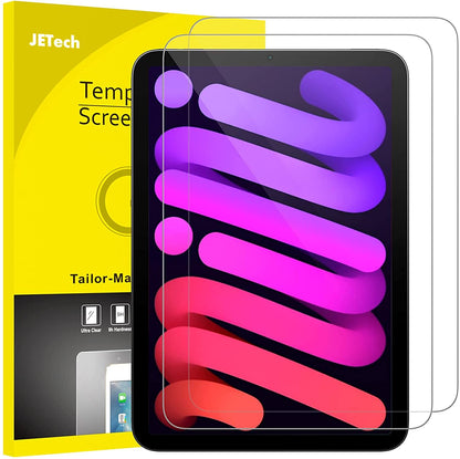 JETech Screen Protector for iPad (A16) 11th/10th Generation (2025/2022), 9H Tempered Glass Film, HD Clear, 2-Pack