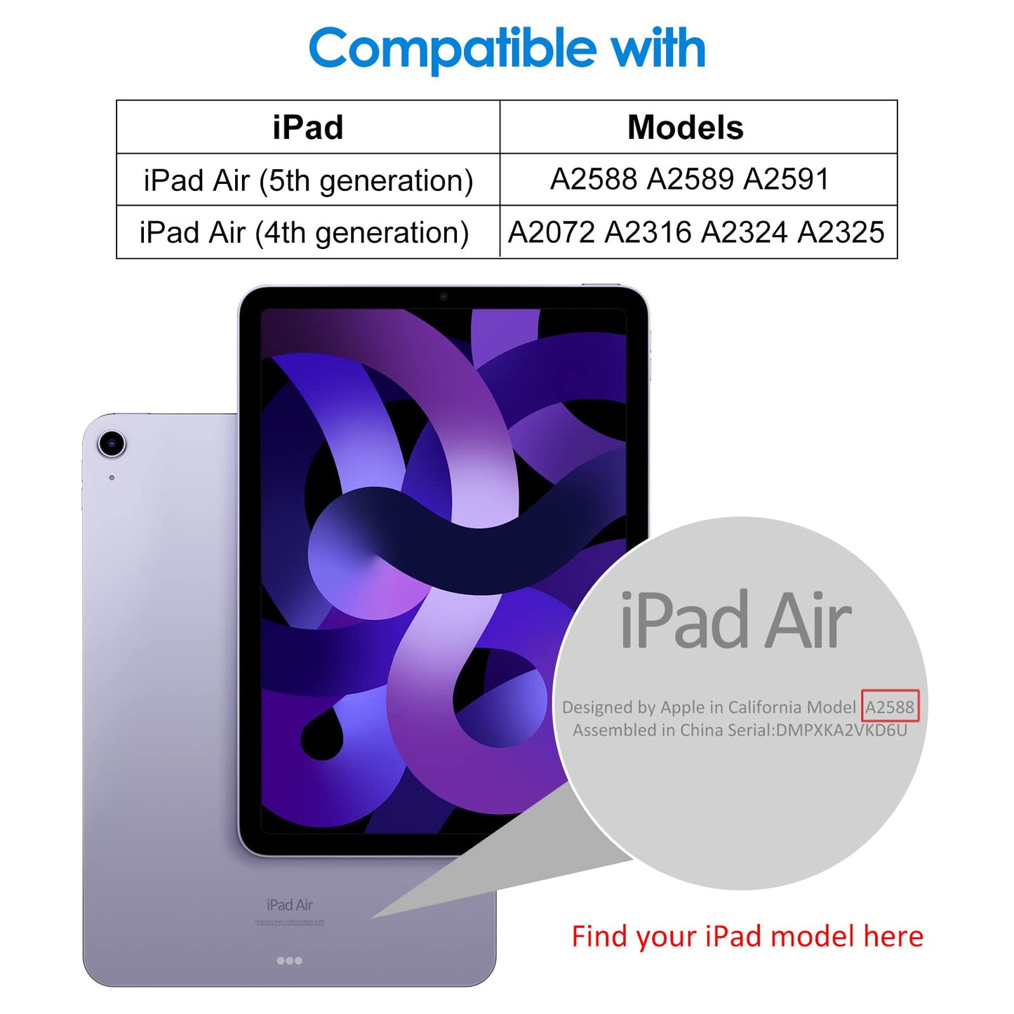 JETech Screen Protector for iPad (10.2-Inch, 2021/2020/2019 Model, 9/8/7 Generation), Tempered Glass Film, 1-Pack