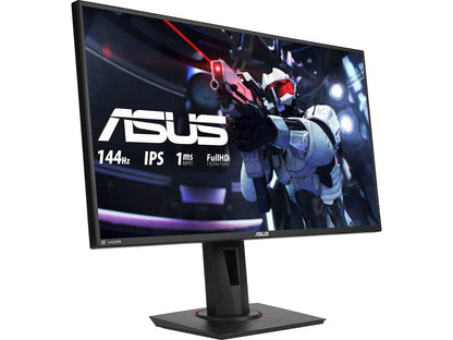 ASUS VG279Q 27" Full HD 1080p IPS 144Hz 1ms (MPRT) DP HDMI DVI Eye Care Gaming Monitor with FreeSync/Adaptive Sync