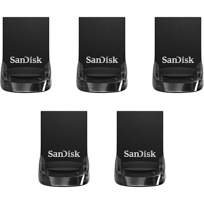 SANDISK 128GB Ultra Fit, USB-A Flash Drive, Up to 130MB/s Read Speeds