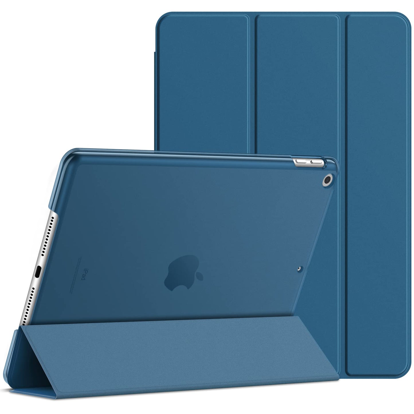 JETech Case for iPad (9.7-Inch, 2018/2017 Model, 6th/5th Generation), Smart Cover Auto Wake/Sleep (Black)