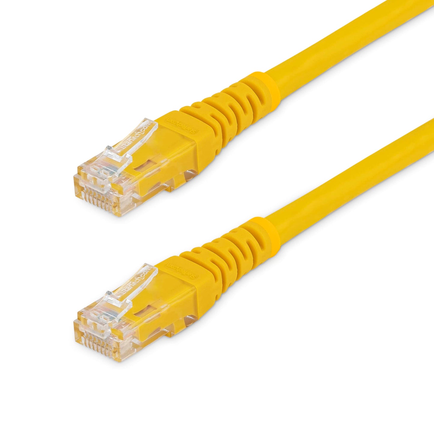 StarTech 6ft CAT6 Ethernet Cable - White CAT 6 Gigabit Ethernet Wire -250Mhz 100W PoE RJ45 UTP Molded Network Patch Cord with Strain Relief (C6PATCH6WH)
