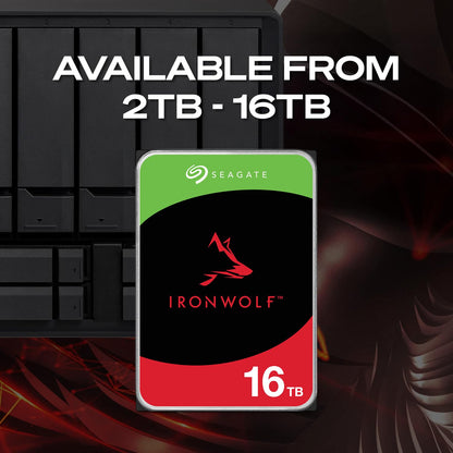 Seagate 8TB IronWolf Internal NAS Hard Drive | SATA 6 Gb/s (ST8000VNZ04)