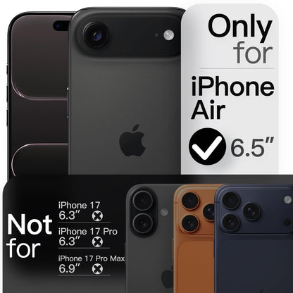 JETech Magnetic Slim Case for iPhone 17 Pro Max 6.9-Inch, Compatible with MagSafe, Ultra-Thin Lightweight Minimalist Phone Cover with Matte Finish and Full Camera Lens Protection (Black)