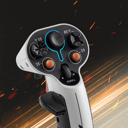Thrustmaster Sol-R2 HOSAS Dual Flight Joysticks - Hall Effect Technology, 88 Buttons Space Sim Joystick for Flight Simulator - Compatible with PC