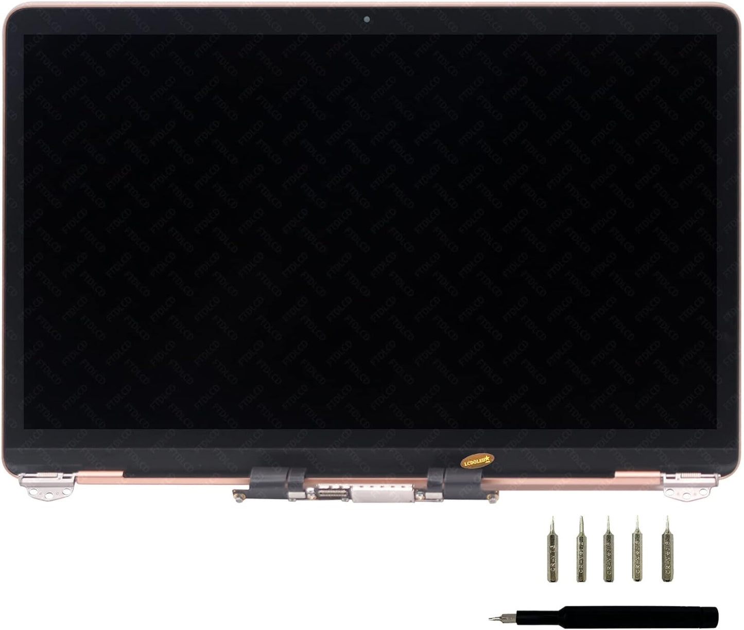 LCDOLED Replacement 13.3 inches 2560x1600 Full LCD Screen Complete Top Assembly for MacBook Air Retina 13" A1932 Late 2018 2019 EMC 3184 (Rose Gold)