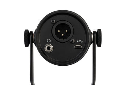 Shure MV7 USB Podcast Microphone for Podcasting, Recording, Live Streaming & Gaming, Built-in Headphone Output, All Metal USB/XLR Dynamic Mic, Voice-Isolating Technology, TeamSpeak Certified - Black