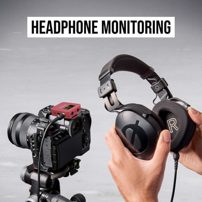 RØDE Wireless GO II Ultra-compact Dual-channel Wireless Microphone System with Built-in Microphones, On-board Recording and 200m Range for Filmmaking, Interviews and Content Creation
