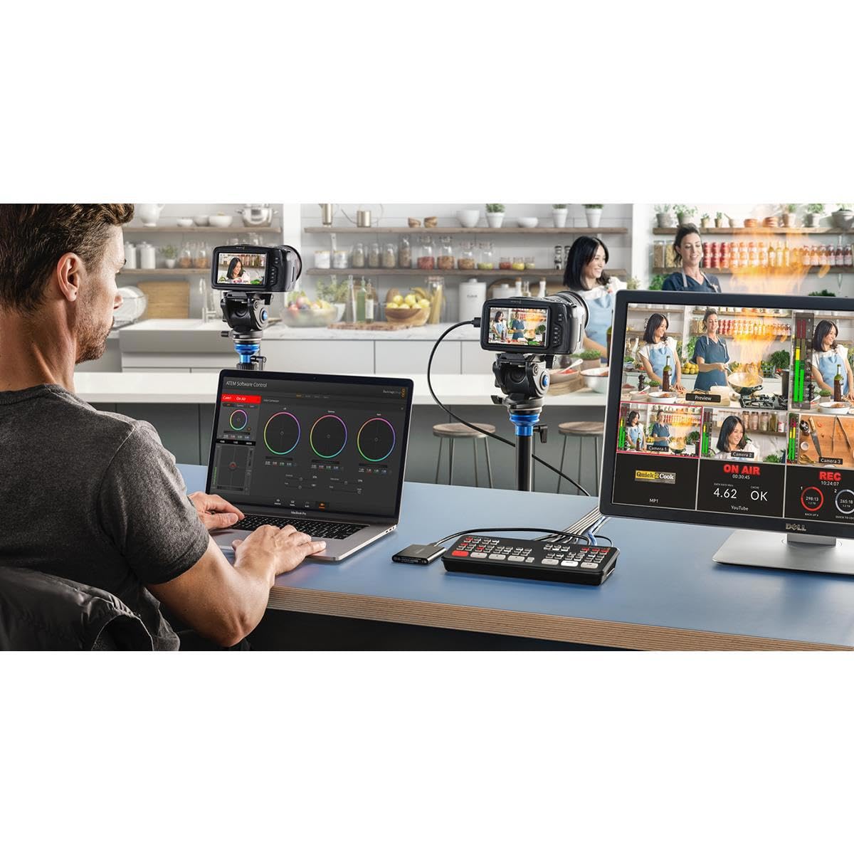 Blackmagic Design ATEM Mini Pro HDMI Live Stream Switcher (SWATEMMINIBPR)