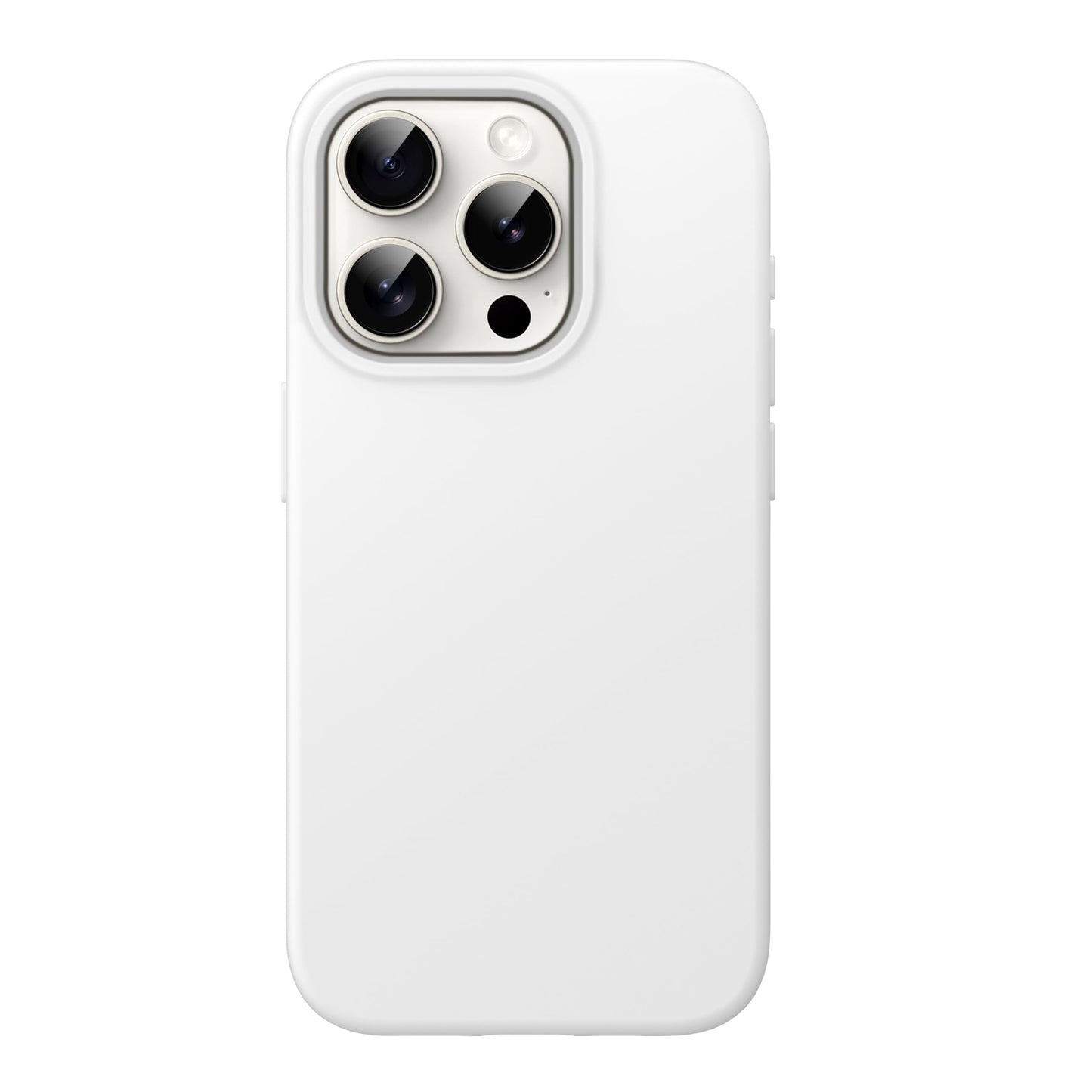 JETech Silicone Case for iPhone 15 Pro Max 6.7-Inch, Silky-Soft Touch Full-Body Protective Phone Case, Shockproof Cover (Black)