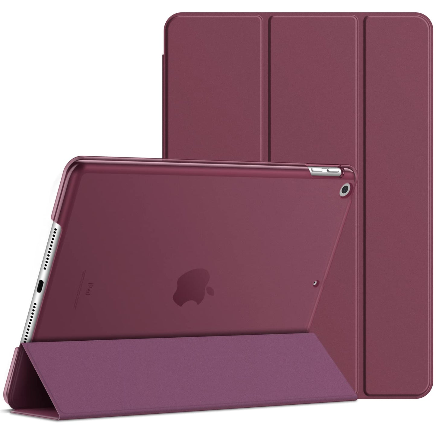 JETech Case for iPad (9.7-Inch, 2018/2017 Model, 6th/5th Generation), Smart Cover Auto Wake/Sleep (Black)
