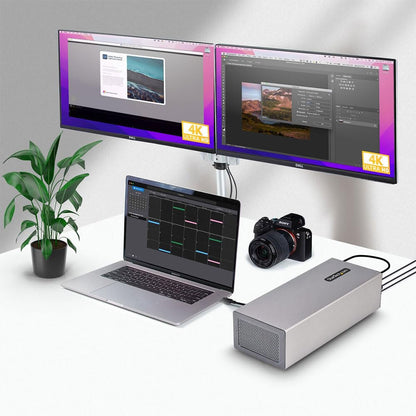 StarTech Thunderbolt 3 PCIe Expansion Chassis, External Enclosure With One PCI Express Slot for Laptops / Desktops, TAA
