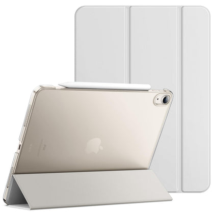 JETech Case ONLY for iPad Air 11-Inch M4/M3/M2 (2026/2025/2024), iPad Air 5/4 (2022/2020 5th/4th Generation 10.9-Inch), Slim Stand Hard Back Shell Cover with Auto Wake/Sleep (Starlight)