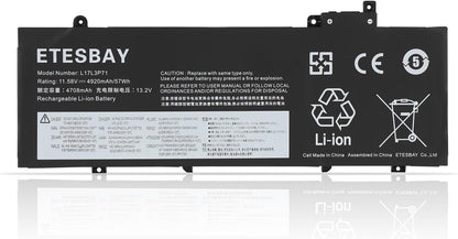 L17M3P71 Laptop Battery Compatible with Lenovo ThinkPad T480S Series Notebook L17L3P71 L17M3P72 01AV478 01AV480 01AV479 SB10K97621 SB10K97622 SB10K97620