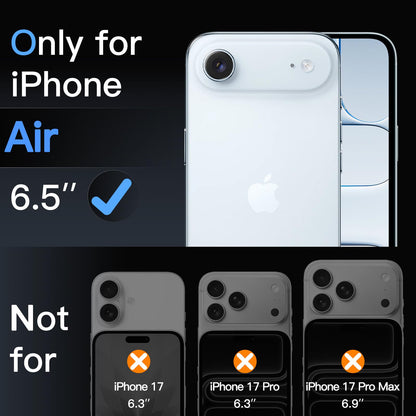 JETech Full Coverage Screen Protector for iPhone 17e (2026) / iPhone 16e, 9H Tempered Glass Film, Case-Friendly, HD Clear, 6.1-Inch Display, 3-Pack