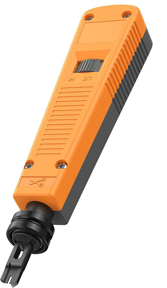 Cable Matters 110 Punch Down Tool with 110 Blade, Ethernet PunchDown Tool, Keystone Punch Down Device for Cat 8/7/6A, Cat 6, Cat5e/5 Network