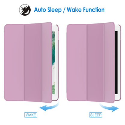 JETech Case for iPad (9.7-Inch, 2018/2017 Model, 6th/5th Generation), Smart Cover Auto Wake/Sleep (Black)