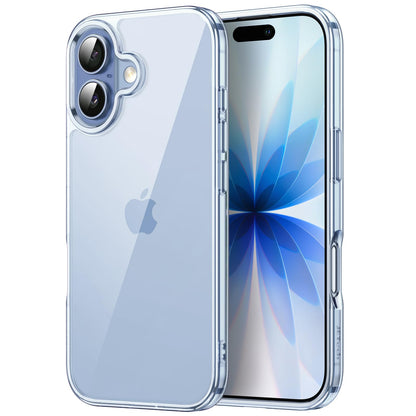 JETech Case for iPhone 17 Pro Max 6.9-Inch, Non-Yellowing Shockproof Phone Bumper Cover, Anti-Scratch Clear Back (Clear)