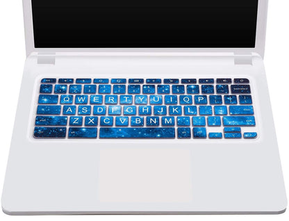 CaseBuy Keyboard Cover for Acer Chromebook Spin 311 R11 511 512 CP311 C738T CB512 /Chromebook Spin 13 713 CP713 CB5-312T/Acer Chromebook 14 314 514/Chromebook 15 CB3 CB5 CP315 CB515, Blue Star