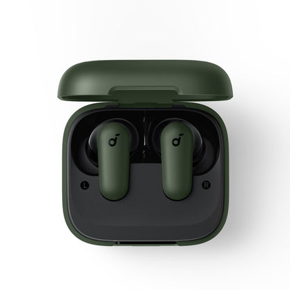 Soundcore P30i by Anker Noise Cancelling Earbuds, Strong and Smart Noise Cancelling, Powerful Bass, 45H Playtime, 2-in-1 Case and Phone Stand, IP54, Wireless Earbuds, Bluetooth 5.4 (Black)