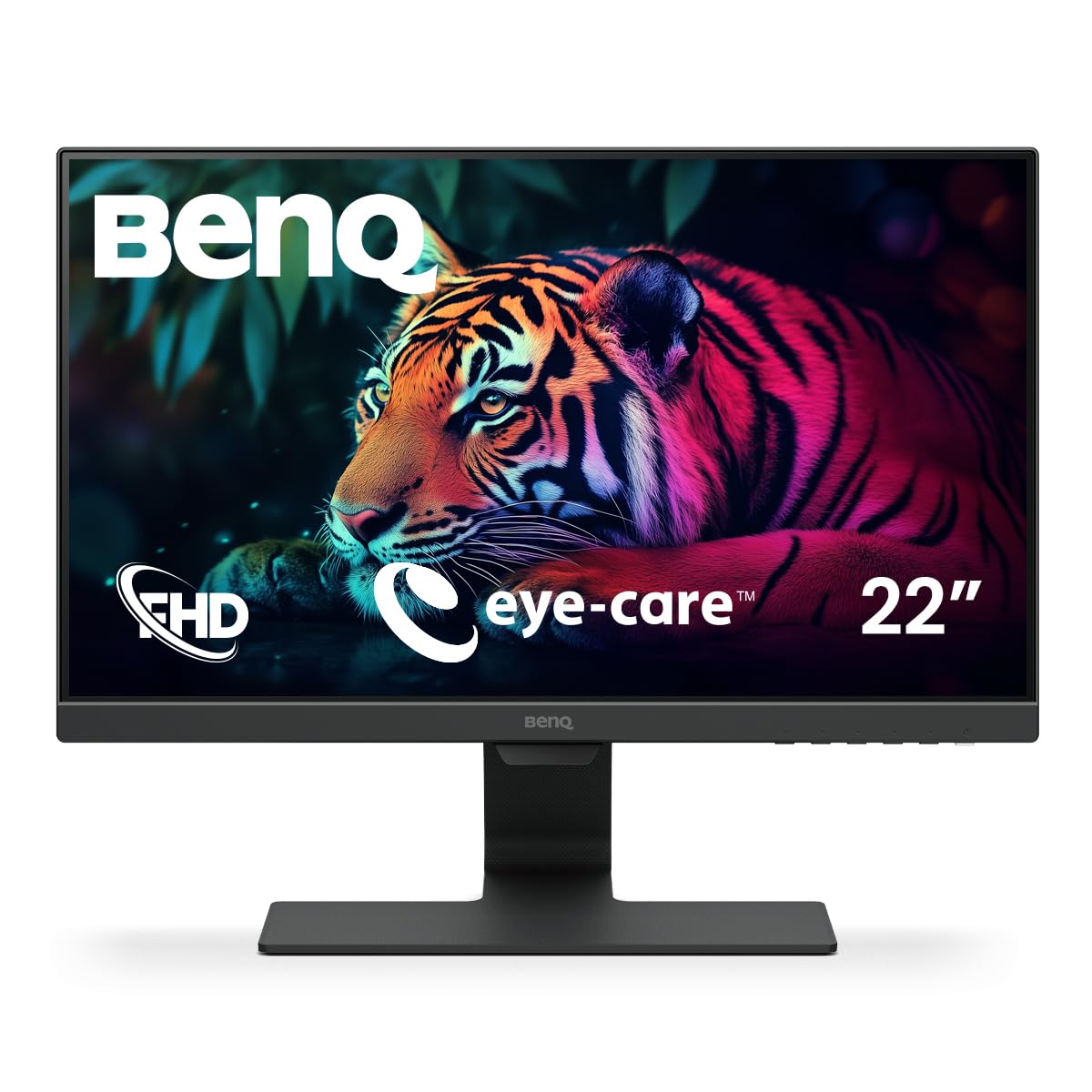BenQ GW2480 Computer Monitor 24" FHD 1920x1080p | IPS | Eye-Care Tech | Low Blue Light | Anti-Glare | Adaptive Brightness | Tilt Screen | Built-in Speakers | DisplayPort | HDMI | VGA,Black