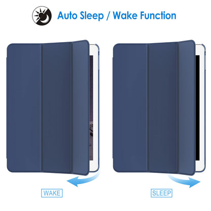 JETech Case for iPad Air 2 (2nd Generation), Smart Cover Auto Wake/Sleep (Black)