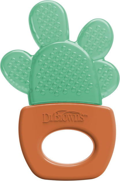 Dr. Brown's AquaCool Water-Filled Teether, Cooling Baby Teether Toy for Sore Gums, Apple Pineapple, BPA-Free, 3m+, 2-Pack