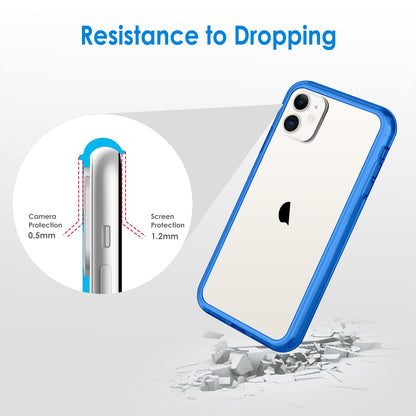 JETech Case for iPhone 11 6.1-Inch, Non-Yellowing Shockproof Phone Bumper Cover, Anti-Scratch Clear Back (Clear)