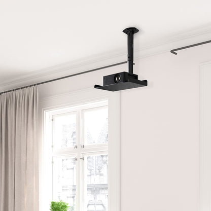 VIVO Universal Extending Ceiling Projector Mount, Height Adjustable Projection, White, MOUNT-VP02W