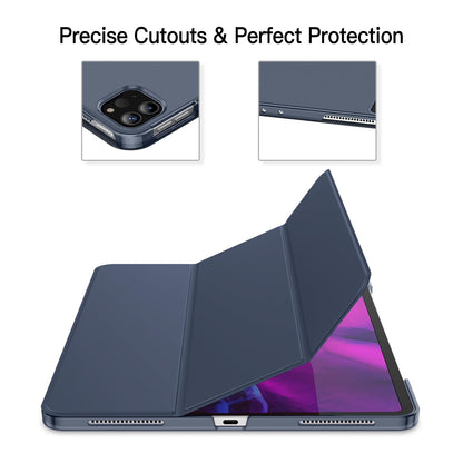 JETech Case for iPad Pro 12.9-Inch (2020/2018 Model, 4th/3rd Generation), Compatible with Pencil, Cover Auto Wake/Sleep (Black)