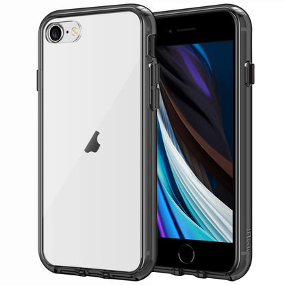 JETech Case for iPhone SE 3/2 (2022/2020 Edition), iPhone 8 and iPhone 7, 4.7-Inch, Non-Yellowing Shockproof Phone Bumper Cover, Anti-Scratch Clear Back (Clear)