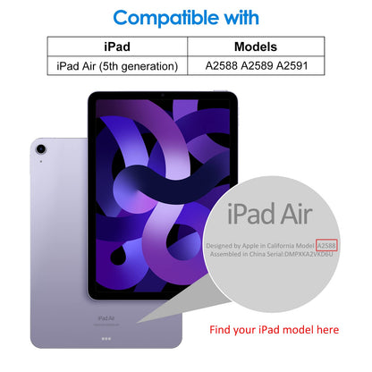 JETech Screen Protector for iPad (A16) 11th/10th Generation (2025/2022), 9H Tempered Glass Film, HD Clear, 2-Pack