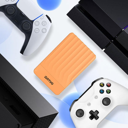 YOTUO 500GB External Hard Drive, Portable Storage Expansion HDD, USB 3.0 & USB-C for PC, Mac, Desktop, Laptop, Smartphone, PS4, Xbox One, Xbox 360, Office & Game Black