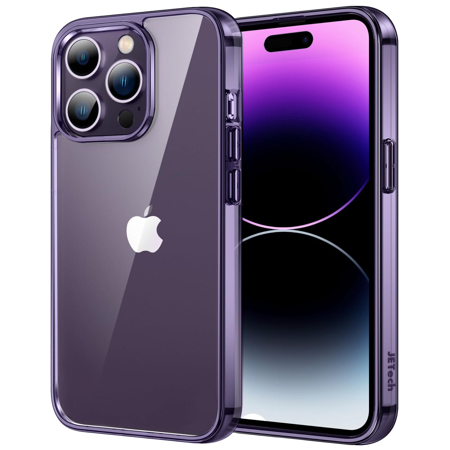 JETech Case for iPhone 14 6.1-Inch, Non-Yellowing Shockproof Phone Bumper Cover, Anti-Scratch Clear Back (Clear)