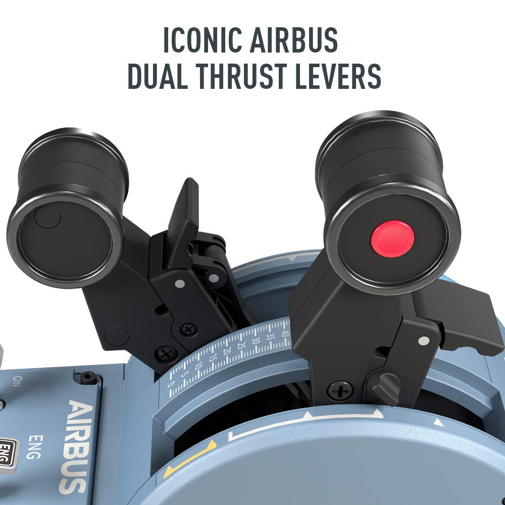 Thrustmaster TCA Officer Pack Airbus Edition for Flight Simulation (Compatible with PC)