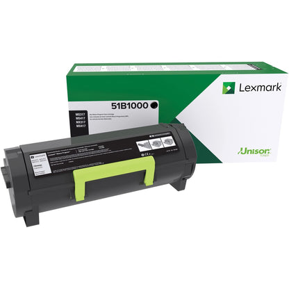 Lexmark 51B1000 MS317dn MX317dn MS417dn MX417de MS517dn MX517de MS617dn MS617de Return Program Cartridge Toner
