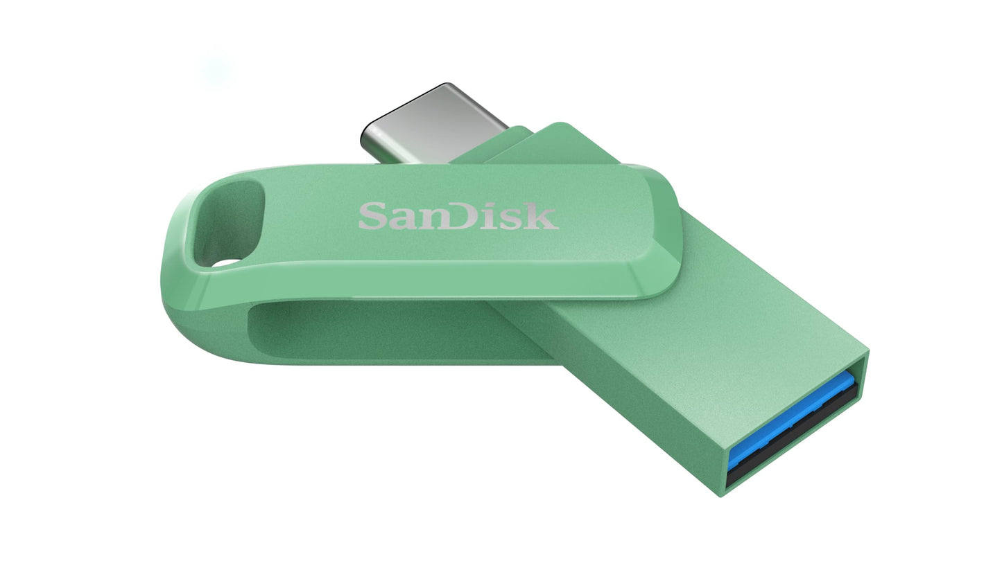 SanDisk 512GB Ultra Dual Drive Go USB Type-C Flash Drive - SDDDC3-512G-G46, Black