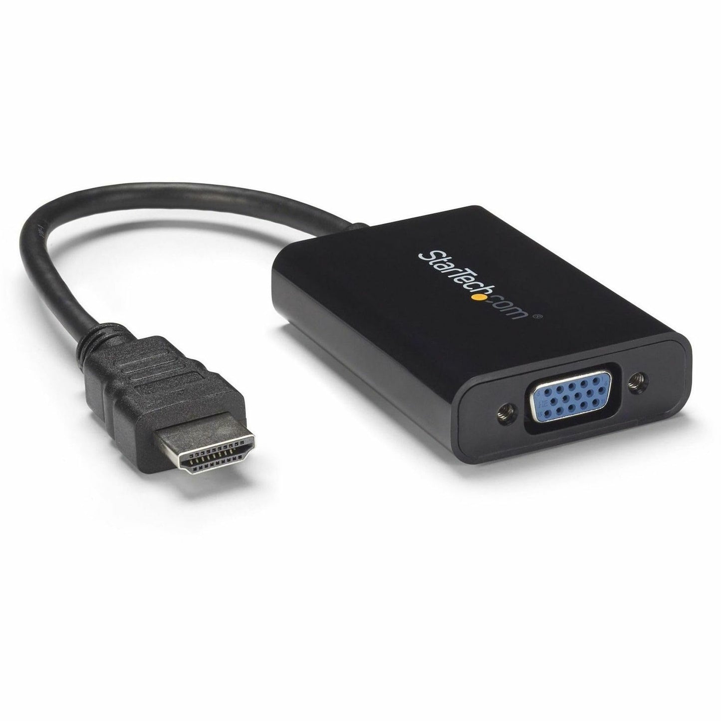 StarTech.com 1080p 60Hz HDMI to VGA High Speed Display Adapter - Active HDMI to VGA (Male to Female) Video Converter for Laptop/PC/Monitor (HD2VGAE2)